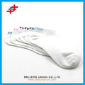 Ladies polyester plain white ankle socks